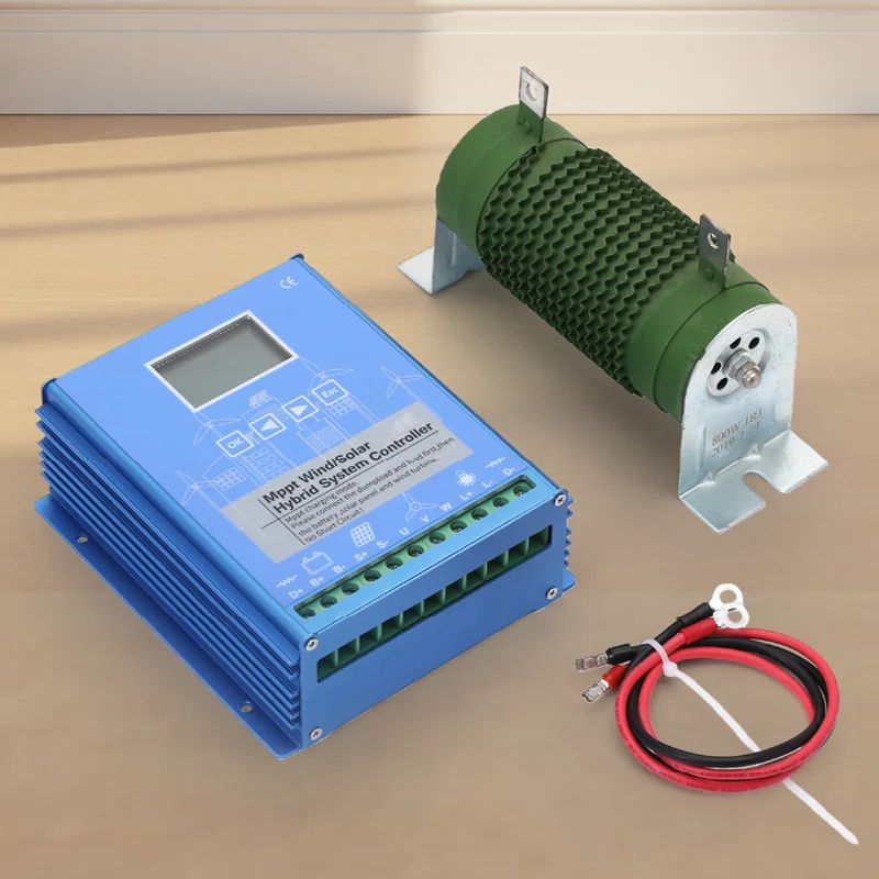Solar Wind Hybrid MPPT Charge Controller 5KW 8KW 10KW 12V 24V 48V Auto Regulator Home Use Wind Turbine Battery Charging System