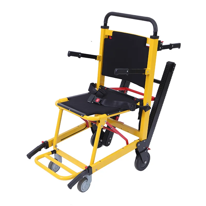 Corridor evacuation chair Escape chair Stopped freely Easy to operate Safe color optional