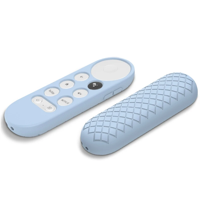 Non-slip Soft Silicone for Case Remote Control Protective Cover for Shell for Chromecast 2020 Voice Remote Control