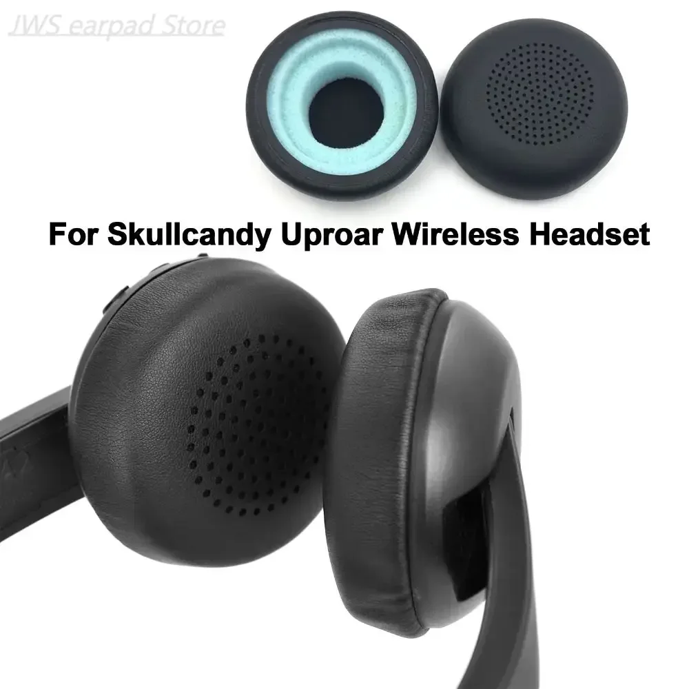 2Pcs Earpads Memory Foam Ear Cushion Cover for Skullcandy Uproar Wireless Headset Gaming Headsets Ear Pads