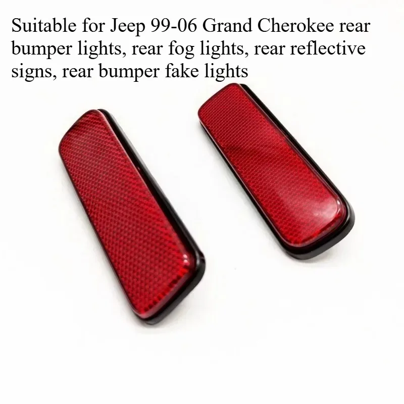 Rear Bumper Reflector for Car 1999-2006 Automotive Rear Bumper Reflector Indicator Light  Rear Reflective Sign