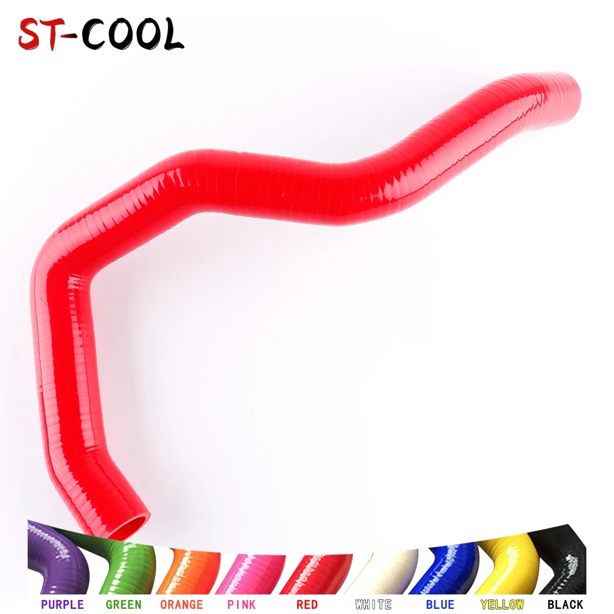 For 1989-1998 Nissan 240SX KA24DE S13 S14 2.4L Radiator Coolant Hoses 1990 1991 1992 1993 1994 Silicone Tubes Kit 2Pcs 11 Colors