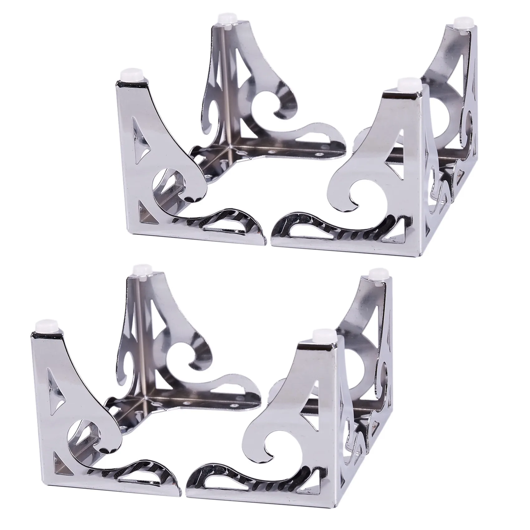 abkj-中空モダン家具ソファ脚金属製ソファテーブルキャビネット食器棚用8個セット（10cm）