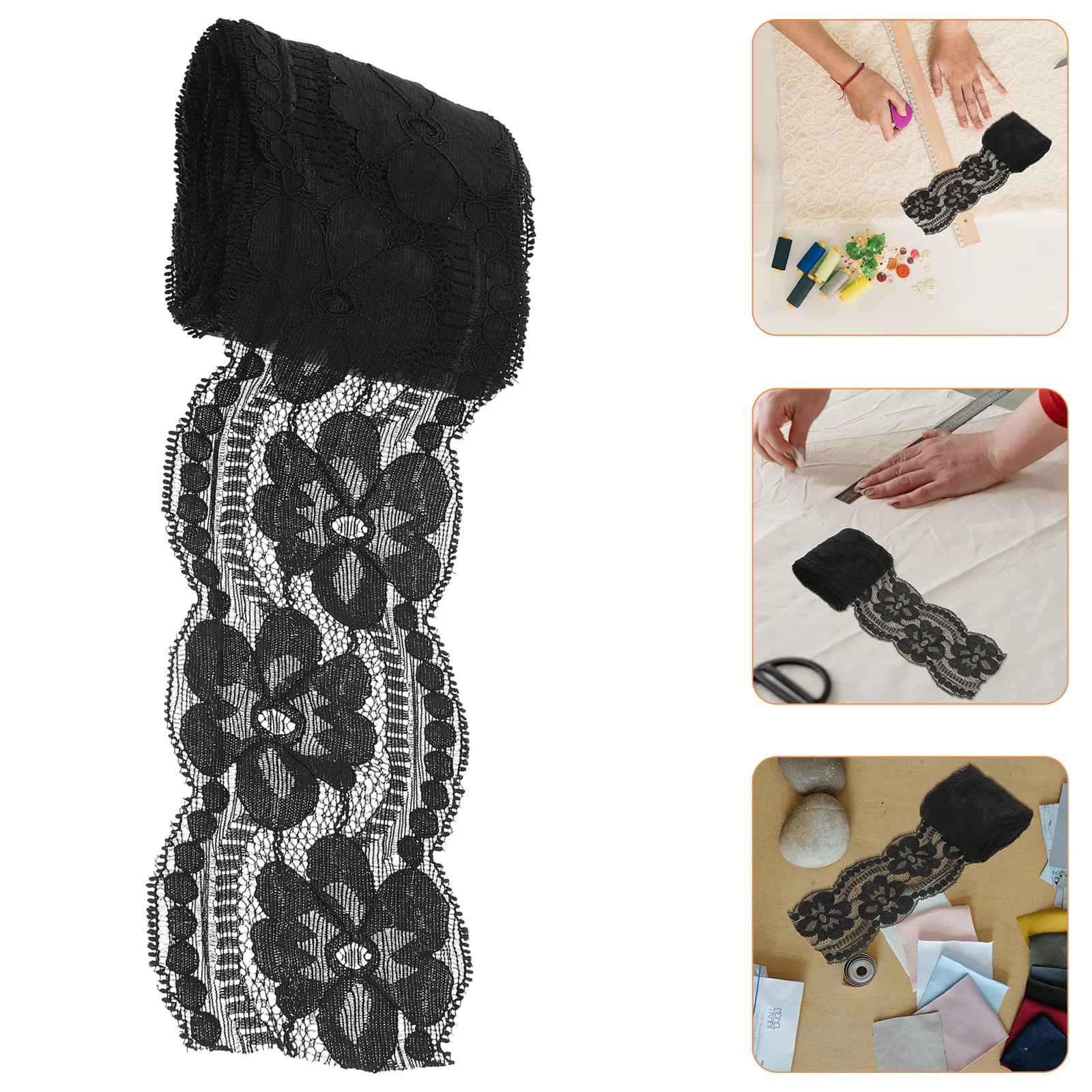 

Elegant Lace Trim 30Meters Wide For Clothes Skirt Collar Decor Handmade Diy Sewing Decoration Craft Fabric Accessory