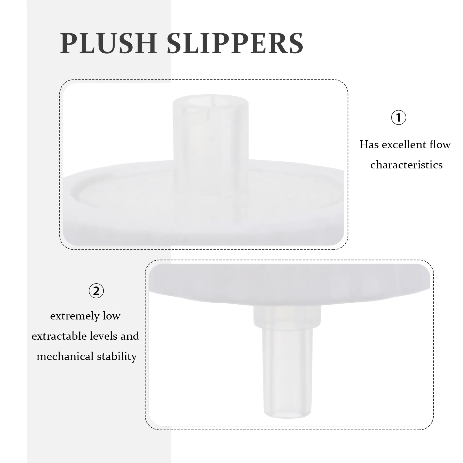 

100 Pcs Polyethersulfone Filter Plastic Syringe Holder Equipment Filters Filtration
