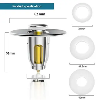 10 最佳銷售 浴缸排水塞 - №10