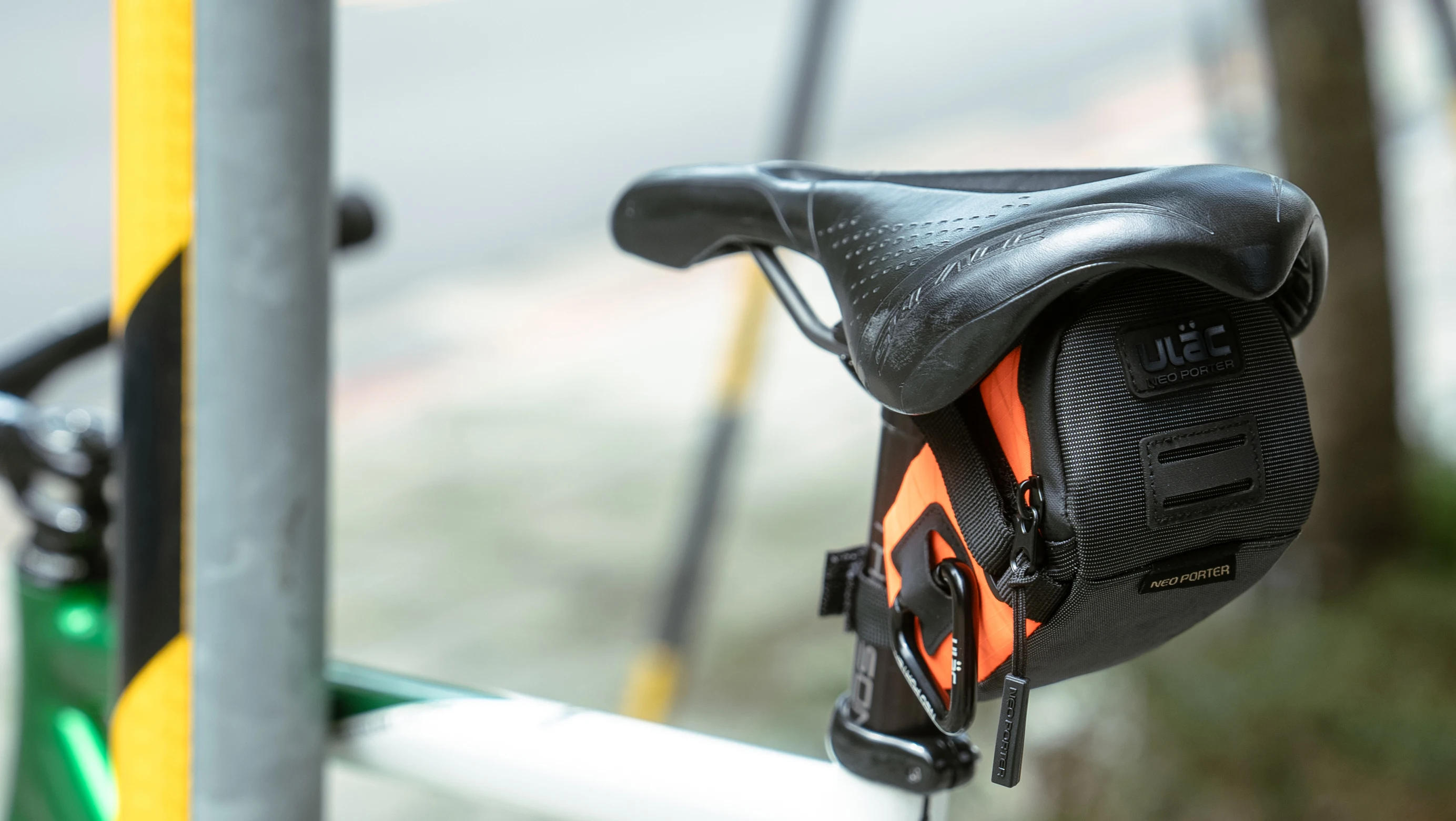 ULAC Radfahren Sitztasche 0,6/1/1,3 l mehrfarbige Fahrradsatteltasche wasserdichte MTB Rennrad Reparatur Werkzeuge Tasche Schwanz Pack Zubehör – Detail 18