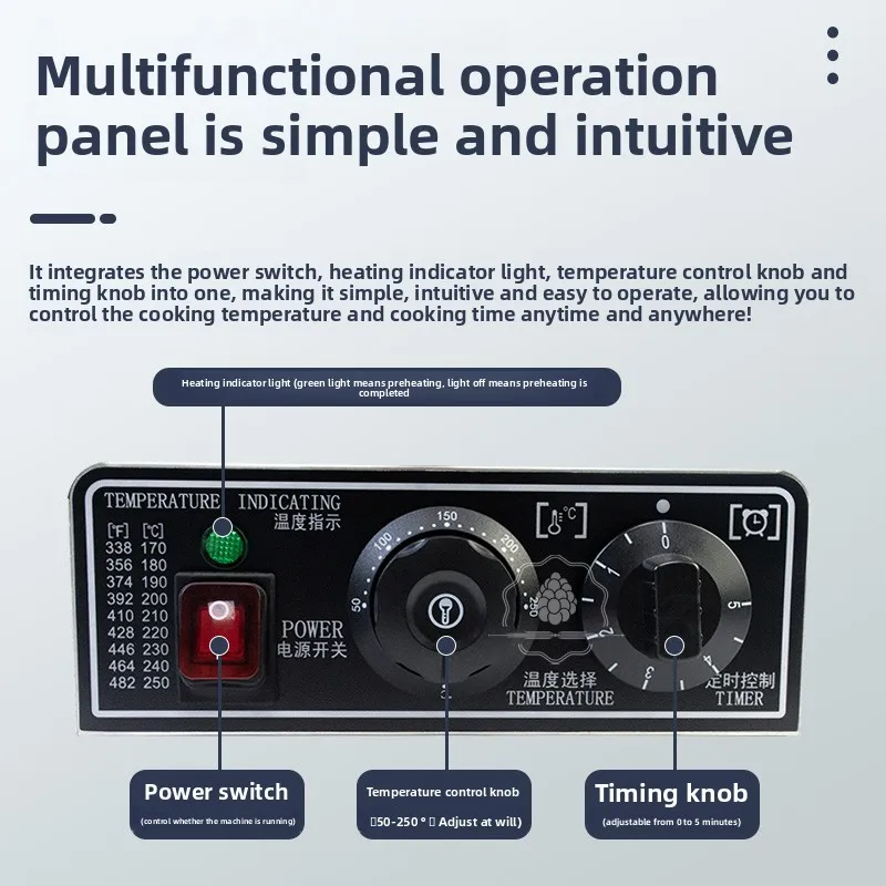 エッグブラザーズ商業用梅の花ケーキ電気機械式ハニーエッグマシンガス屋台スナックマシンストーブ