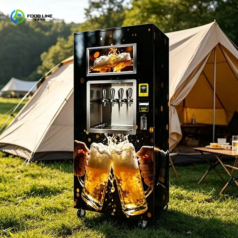 Hotel Bar Special Intelligent Beer Vending Machine Single-Room Fully Automatic Multi-Function Self-Service QR Payment