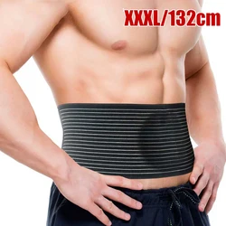1Pcs Umbilical Navel Hernia Belt for Men and Women/Abdominal Care Support Binder with pad Elastic Cotton Blend Fabric XXXL/132cm