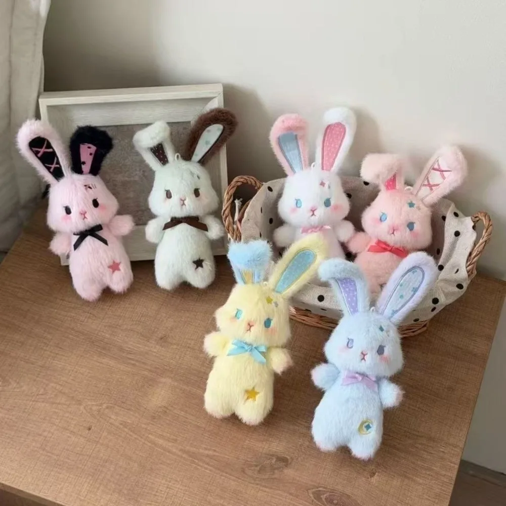 Soft Rabbit Plush Keychain Miniature Size Premium Cotton Fluffy Bunny Pendant Exquisite Multi Colors Kawaii Plush Pendant