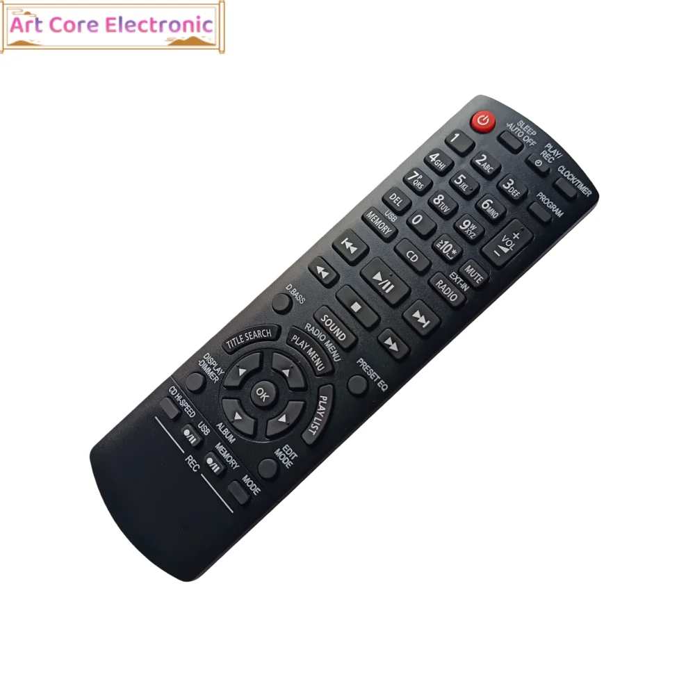 جهاز تحكم عن بعد جديد مناسب لنظام الصوت ستيريو CD باناسونيك SA-AKX54PH SC-AKX52 SA-AKX52 SA-AKX34 SA-AKX54PN SC-AKX54 SA-AKX54