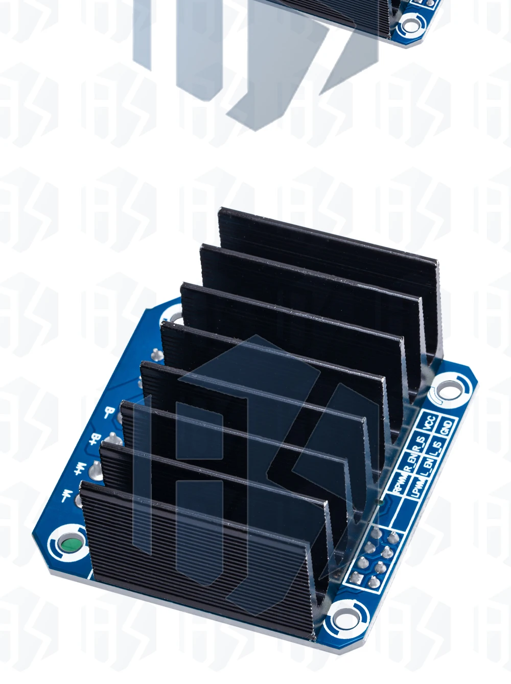 1 ~ 2PCS H-Brücke Hochleistungs-Motortreibermodul, DIY Smart Car Stromdiagnose für Arduino, Doppel BTS7960, 43A, EGBO – Detail 29