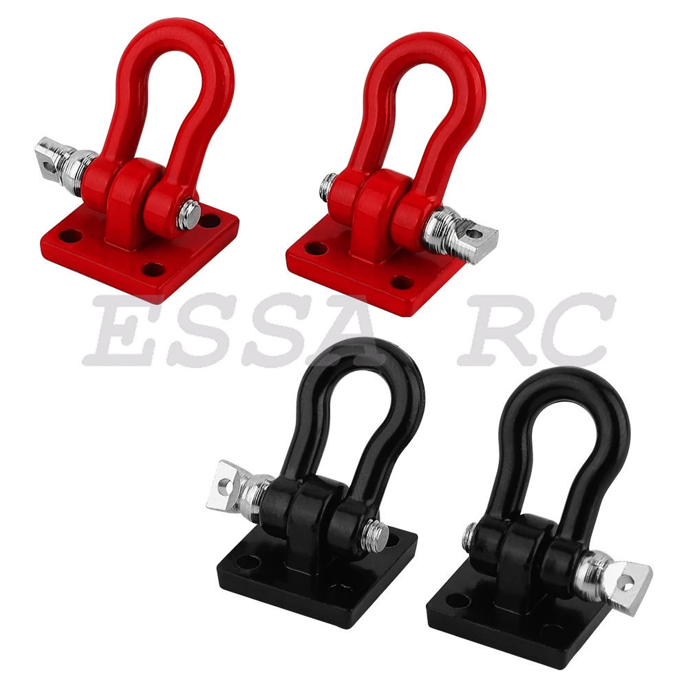 1/10 RC Trailer Tow Hook โลหะอุปกรณ์เสริมอัพเกรดสําหรับ 1:10 RC Crawler รถ Axial SCX10 90046 AXI03007 Capra อะไหล่อัพเกรด