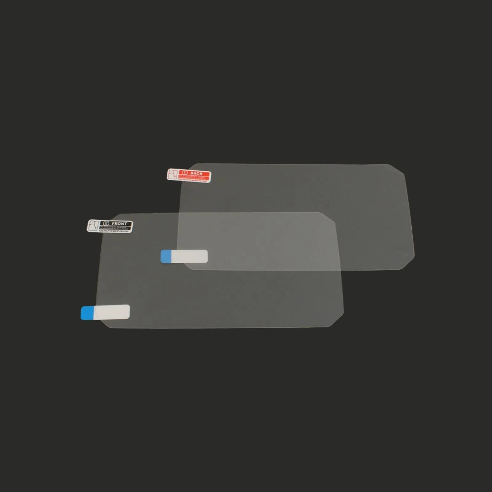 2 Pieces Dashboard Protector Easy to Install Motorcycle Instrument Panel Film Transparent Motorcycle Gauge Cover Film