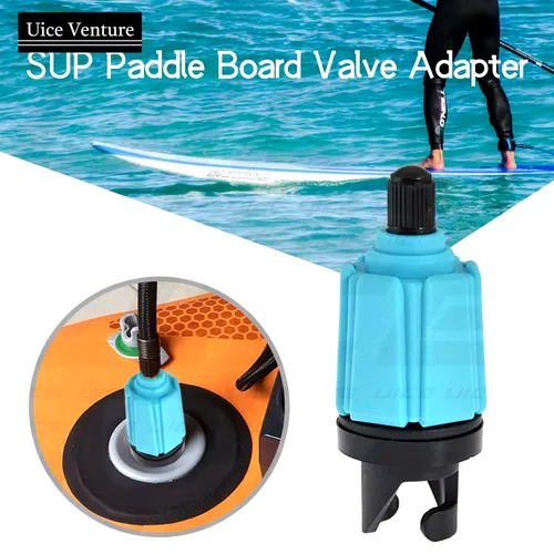 Imagen 2 del producto Adaptador de válvula de inflado para tabla de Paddle Board, accesorios de bomba inflable para canoa, Kayak
