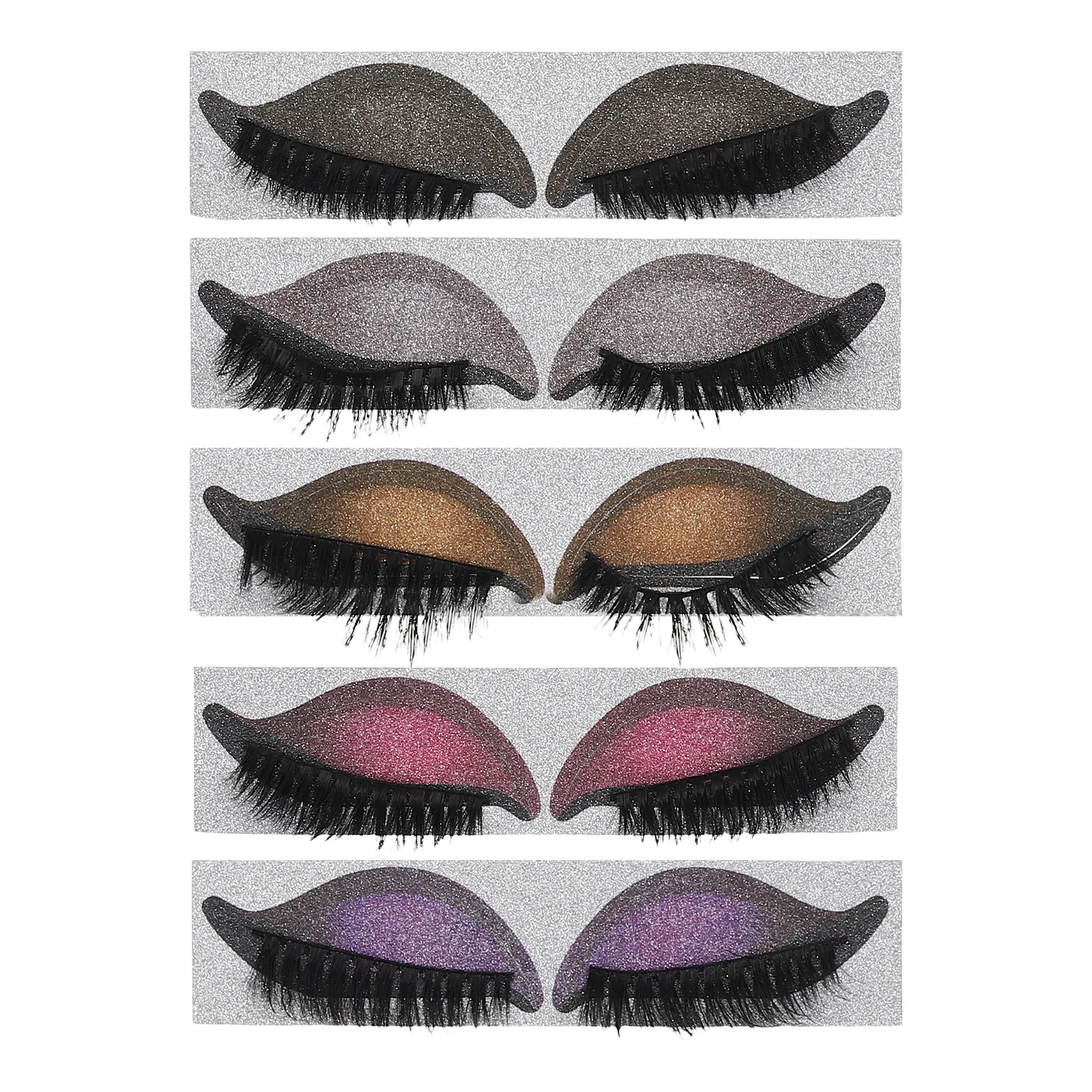 

Lazy Eye Shadow Eyelash Patch Eyeshadow Lash Waterproof False Eyelashes Beauty Makeup Accessories Women Travel Party Daily
