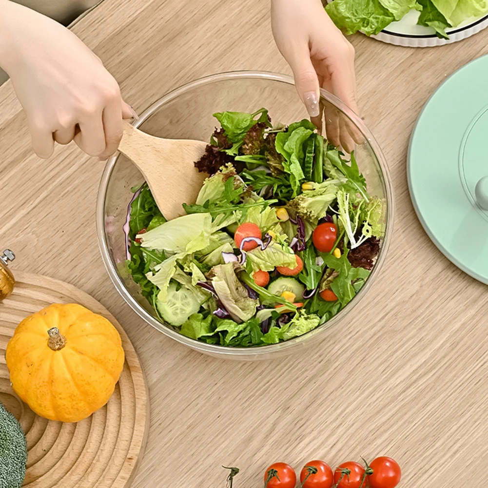 Gemüse-Salatschleuder, Gemüse-Obst-Waschkorb, multifunktionaler Dörrkorb mit Slicer, Küchenhelfer, Salat-Rührschüssel – Detail 1
