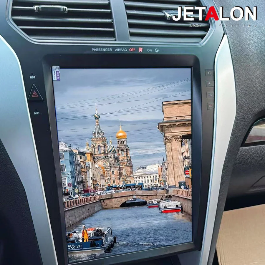 For Ford Explorer 2011-2019 Android15 Car Radio GPS Navigation CarPlay Multimeidia Video Player Touch Screen Auto Stereo 12.1