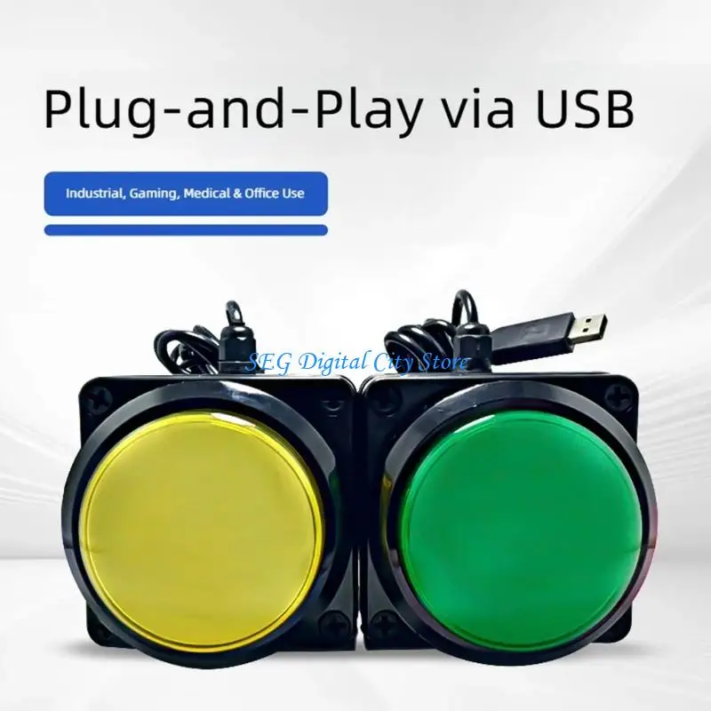 U75B 100Mm USB Ball Button Switches With No Delay For Professional And Personals Use