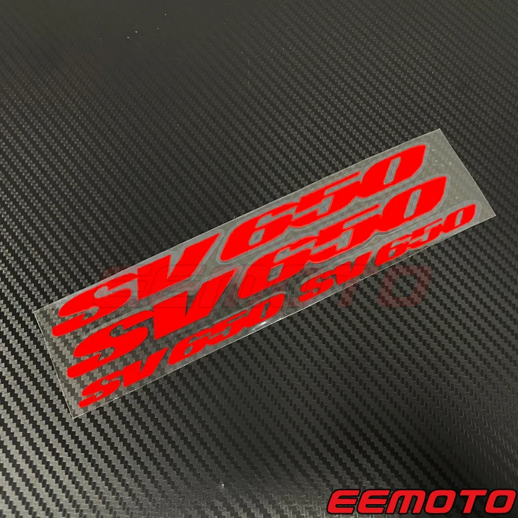 Motorcycle Wheels Rims Fairing Fender Helmet Fuel Tank Vinyl Decals Label Stickers For SV650 SV1000 SV 650 1000
