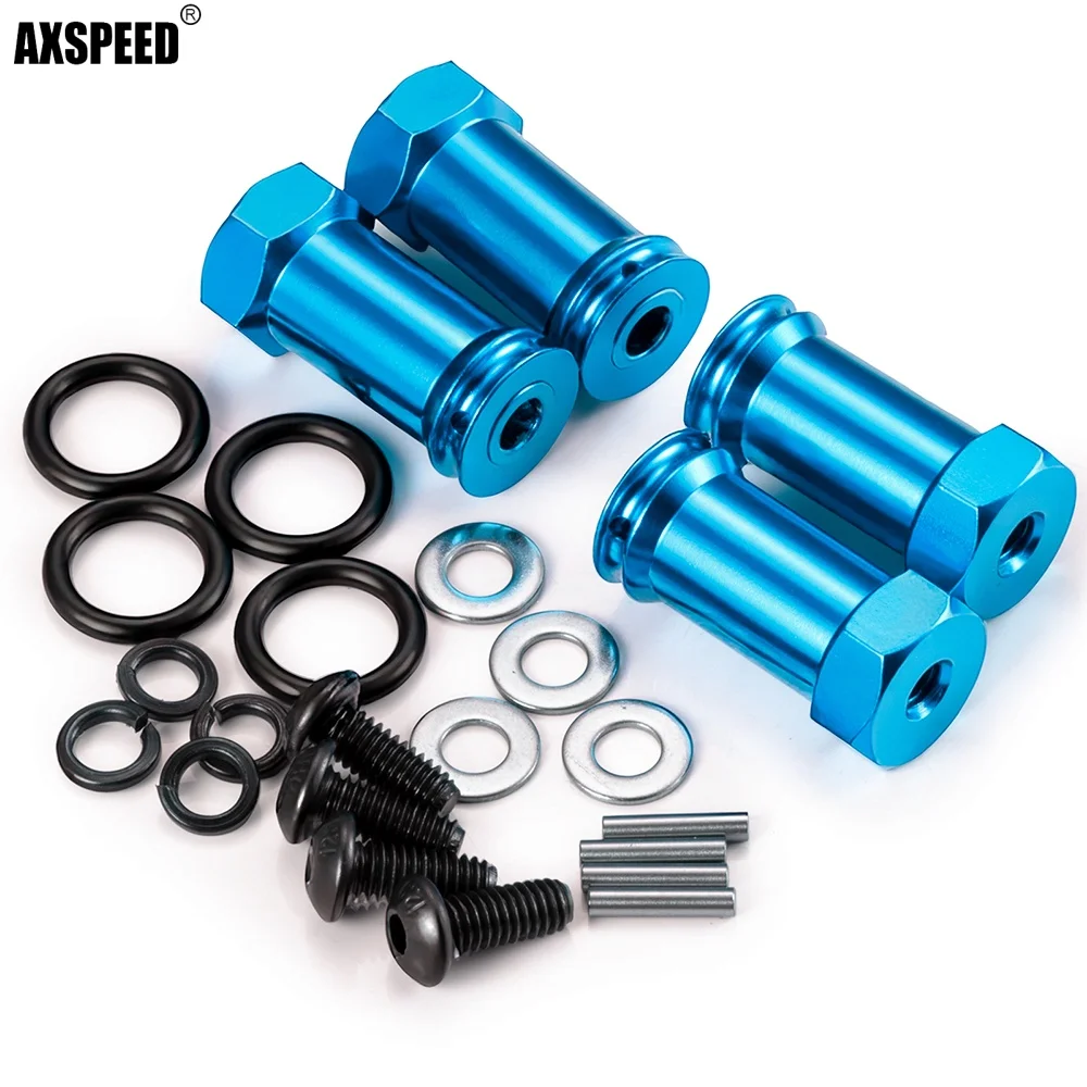 

AXSPEED 25mm Wheel Hub Extension Adapter for 1/10 RC Crawler Axial SCX10 II III TRX4 Tamiya CC01 MST CFX Upgrade Parts