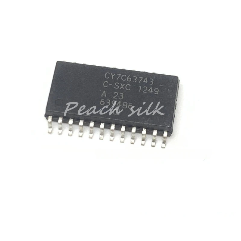 (5piece)CY7C63743C-SXC CY7C63743C USB Controller IC Chip SMT SOP24