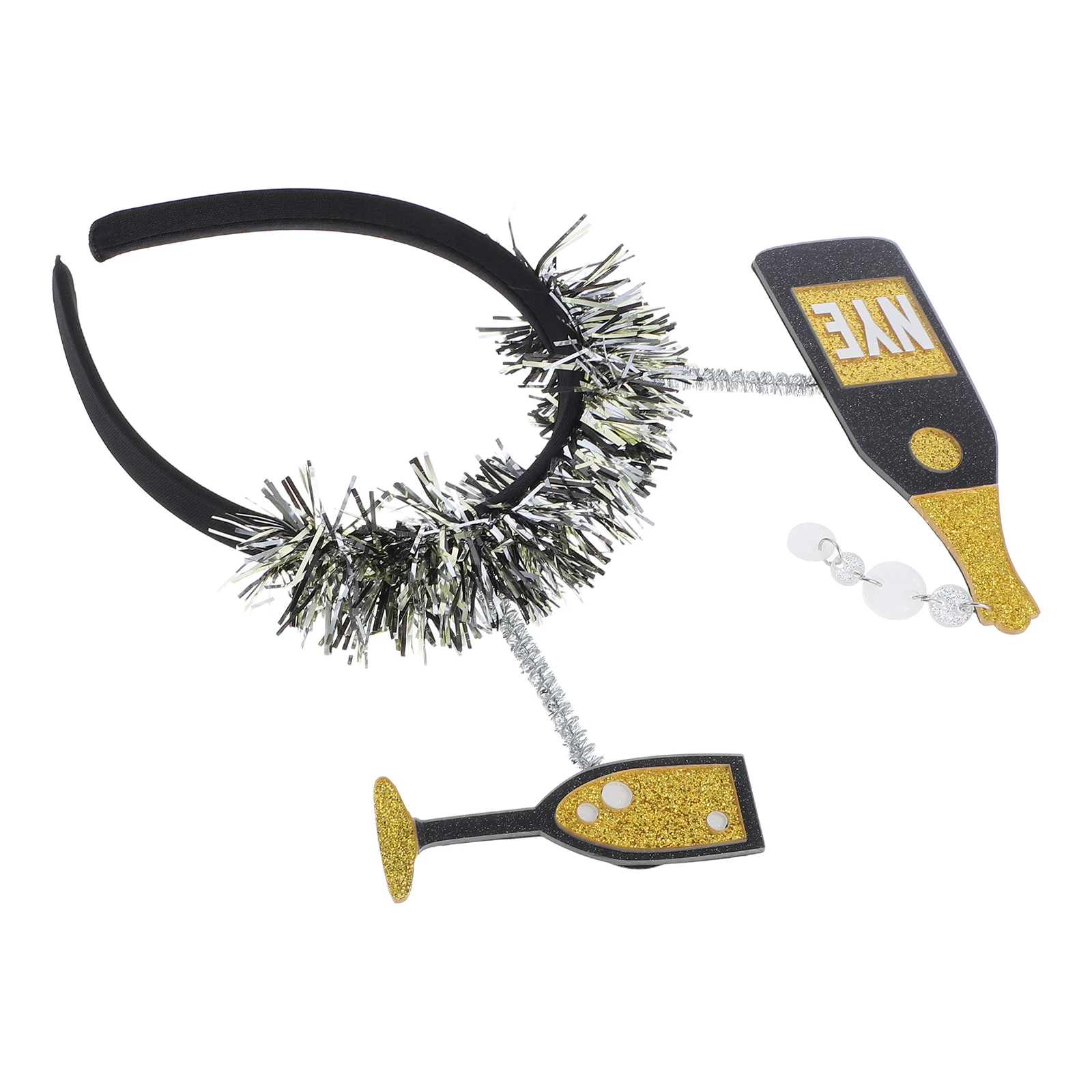 

Attractive Wine Bottle Hair Accessory Durable Material For Holiday And New Year Celebrations