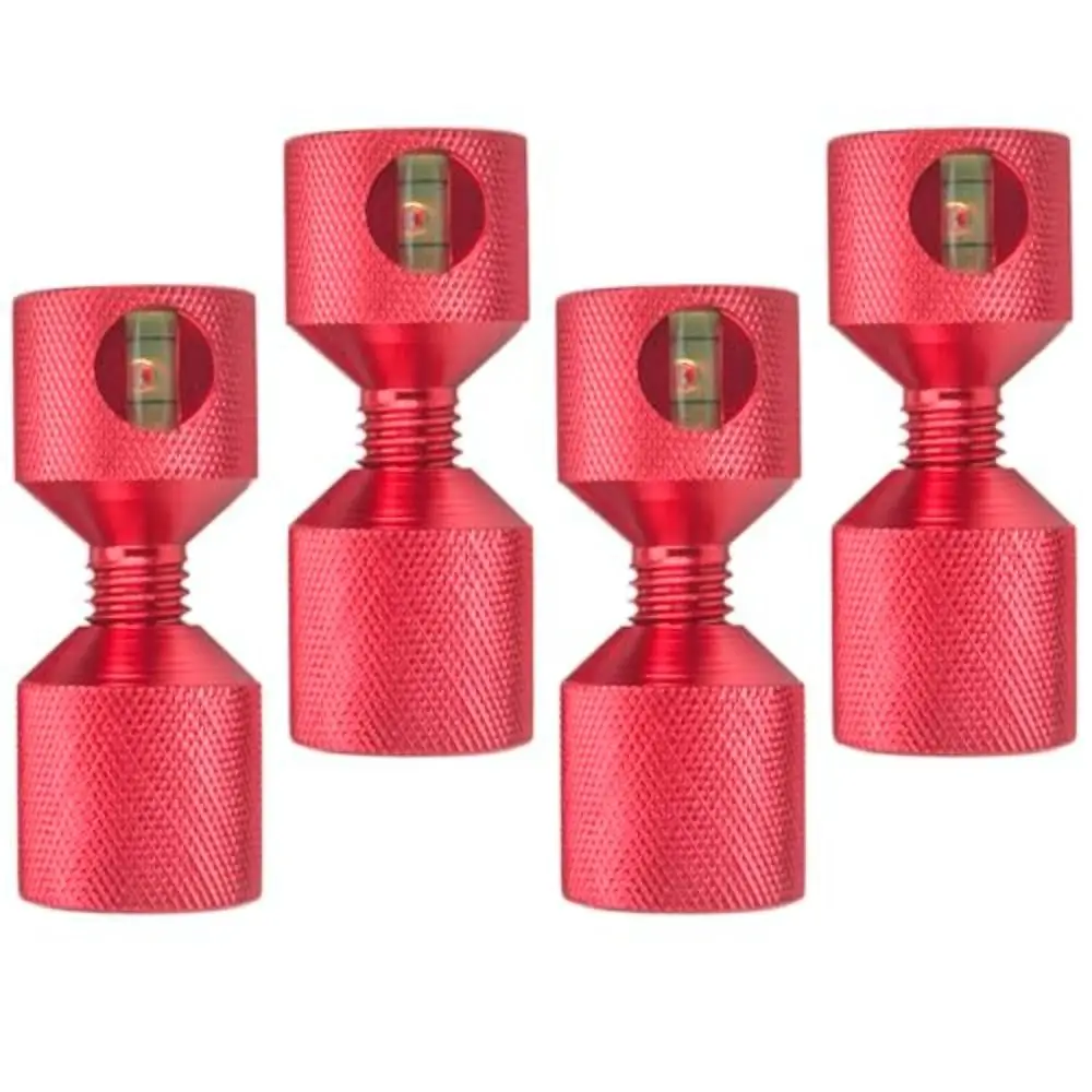 Handy Aluminum Two Hole Pins Set Double Hole Built-in Level Alignment Pins Ergonomics Sturdy Two Hole Pins Positioning Pin