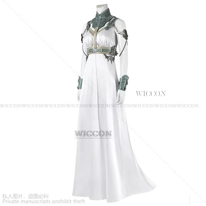 FF7 Anime Game Costume Gold Saucer Stage plays cosmetics Final Yuffie Kisaragi FantasyVII Aerith dress Tifa Halloween Costume