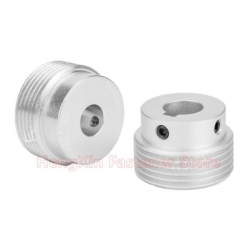 1pcs Dia 40-75mm 5PJ Multi Wedge Wheel PJ Belt Pulley 5 Slots Motor Shaft 6 Peak Groove Synchronous Timing Pulley Bore 6-30mm