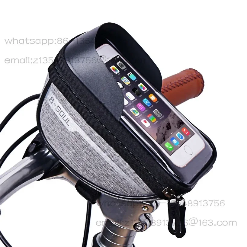 bicycle handlebar/front bag, mountain bike riding brim bag factory direct sales