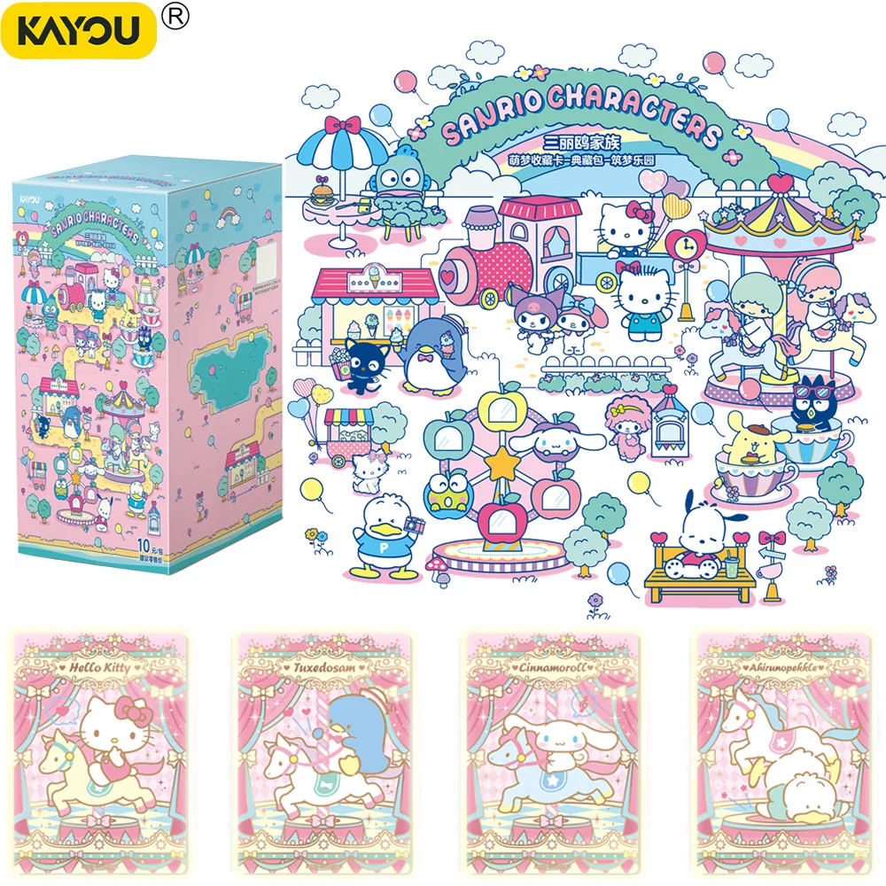 genuine-kayou-sanrio-characters-cute-dream-collection-card-deluxe-pack-dream‑building-paradise-vol2-hobby-collection-toys-gift