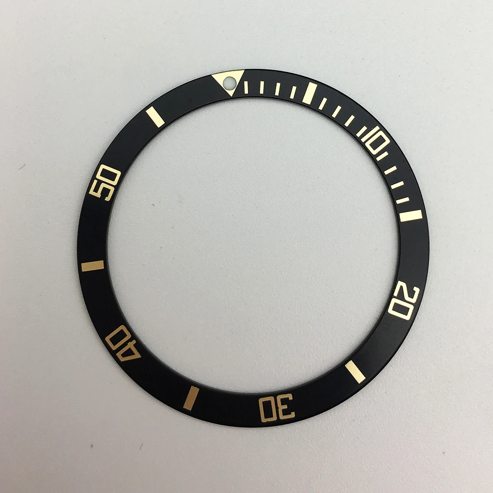 39mm Watch Aluminum Bezel Insert Ring For Abalone Watch 45mm Case Watch Accessories Inner Diameter 32mm