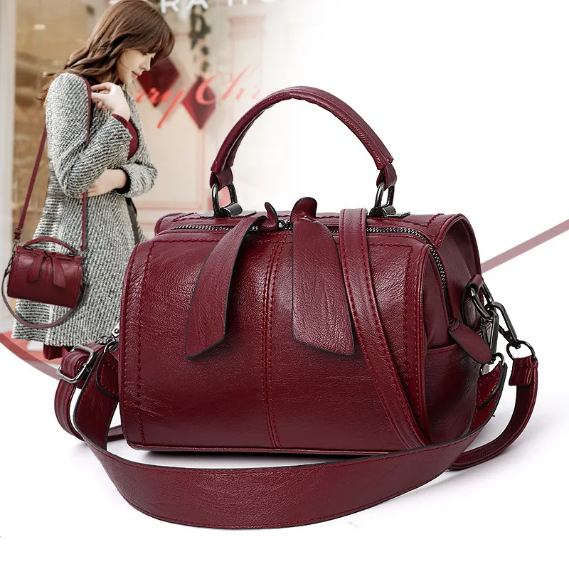 

Fashion Elegant Handbag Women Shoulder Bag High Quality Crossbody Bags Designer PU Leather Ladies Hand Bags Tote