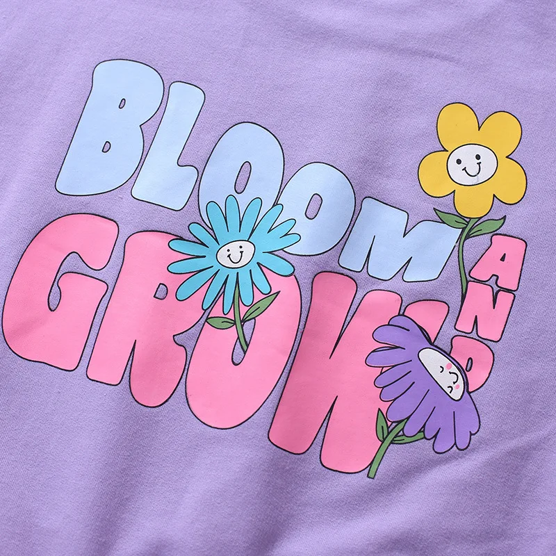 

Girls' Autumn Long Sleeve Cartoon Children's Outfit Set for Toddlers and Kids