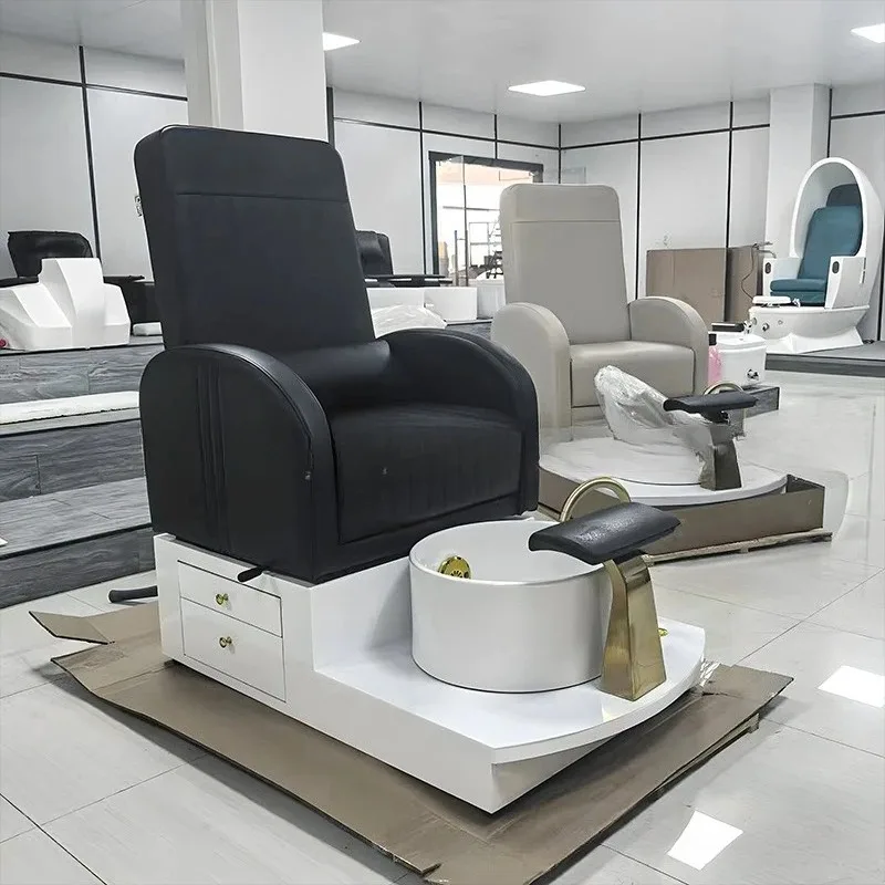 New foot massage chair Foreign beauty salons Multifunctional manicure and beauty foot bath special foot washing sofa Massage