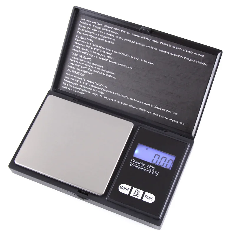 

Hot Sale Mini 500g Precision Digital Scales for for Jewelry Reloading Kitchen 0.01 Weight Electronic Scale Accessories