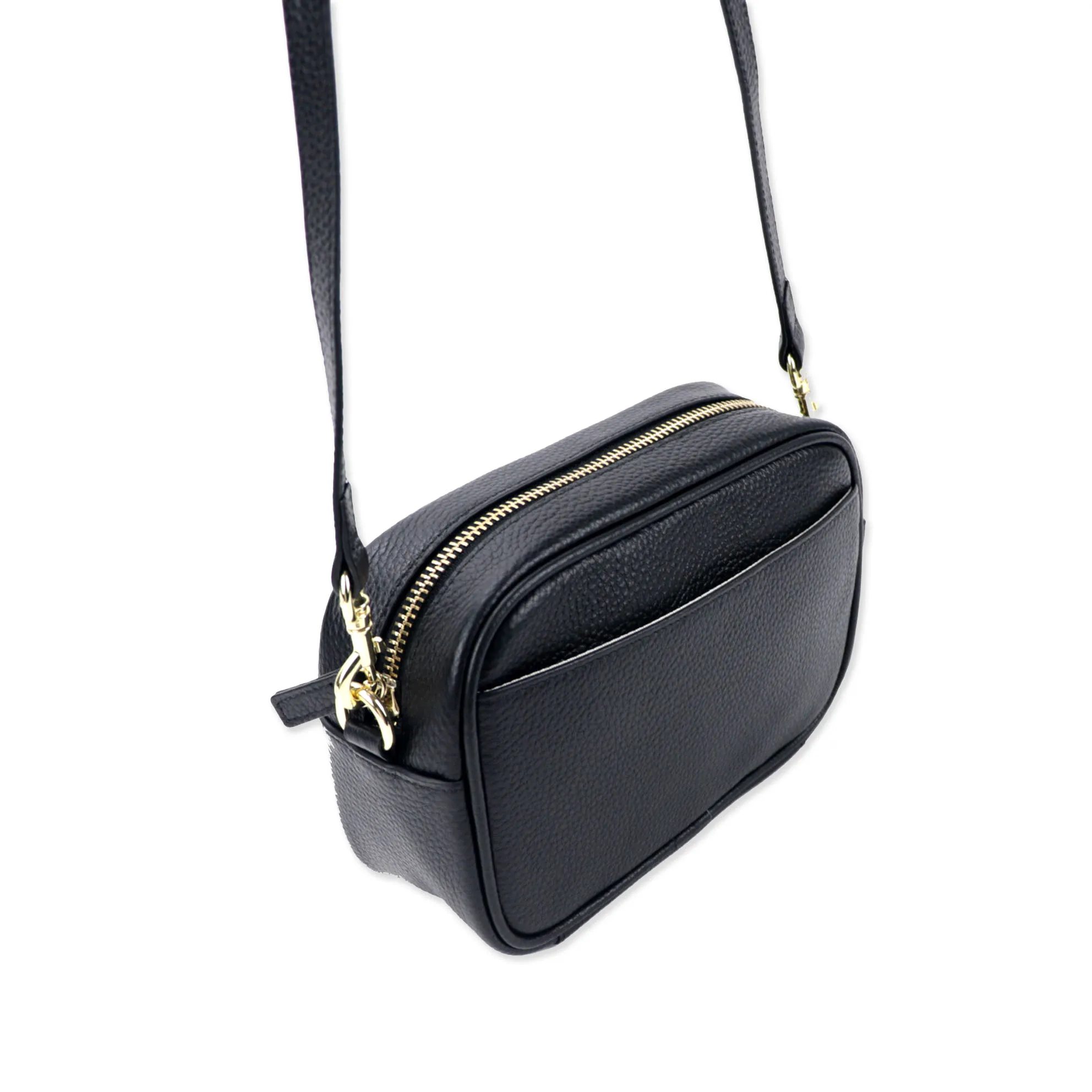 Custom Letters Classic Style Cow Leather Pebble Pattern Ladies Shoulder Bag Ladies Small Square Messenger Bag Camera Bag