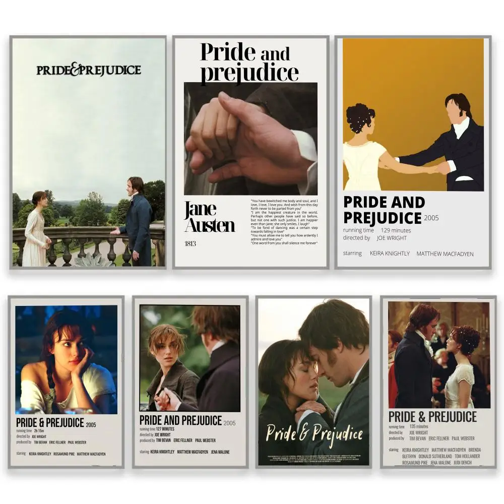 Pride And Prejudice Stylish Room Layout Birthday Gift Boyfriend Household Wall Prints Poster