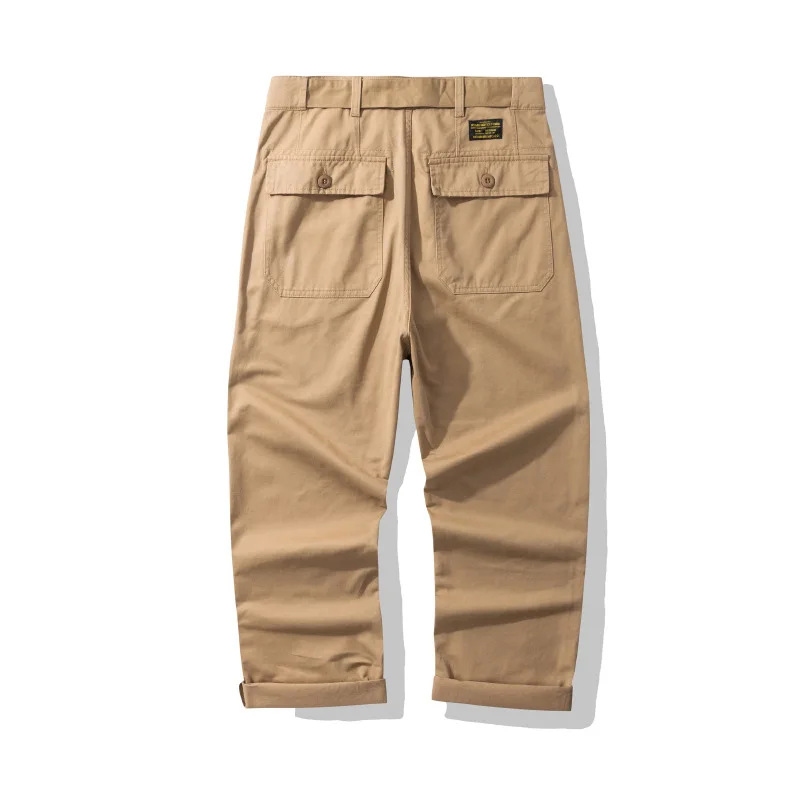 Gurkha Casual Pants - French Military Inspired Motorcycle Trousers Lightweight Brushed Four-Season Unisex Workwear Pants