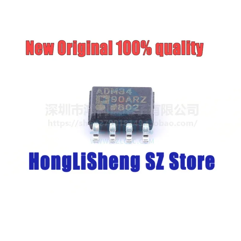 10pcs/lot ADM3490ARZ ADM3490AR ADM3490 ADM34 SOP8 Chipset 100% New&Original In Stock