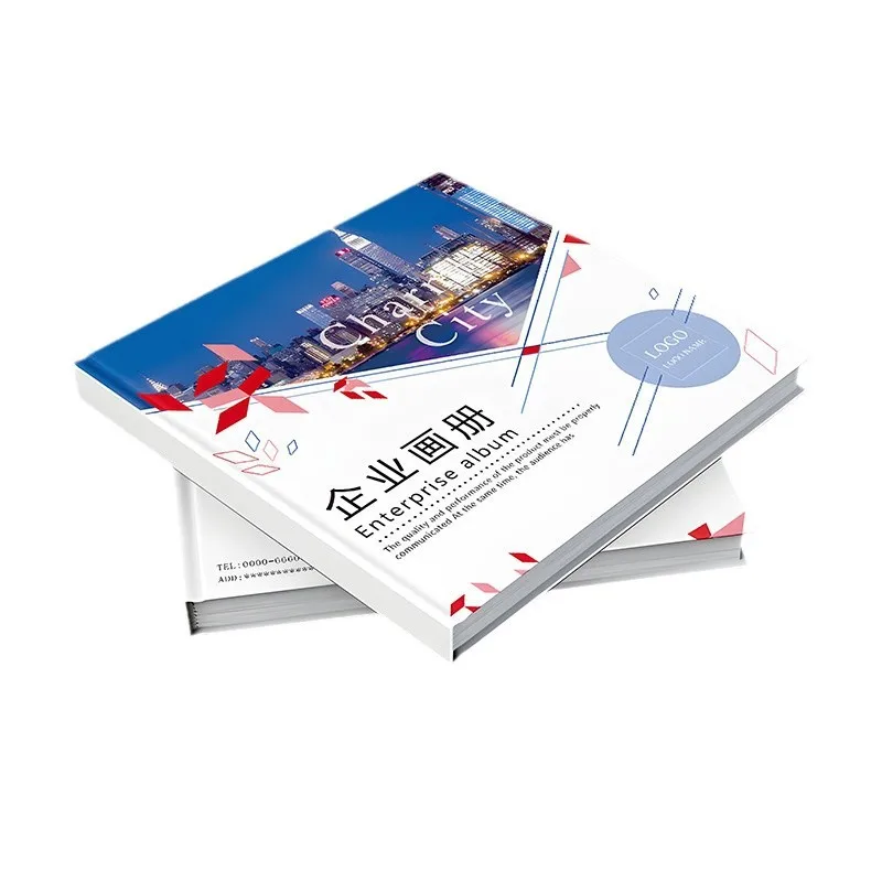 Custom. Clothing Fashion Album Printing Factory Hard Hardcover High-End Brochure Printing Factory Advanced A