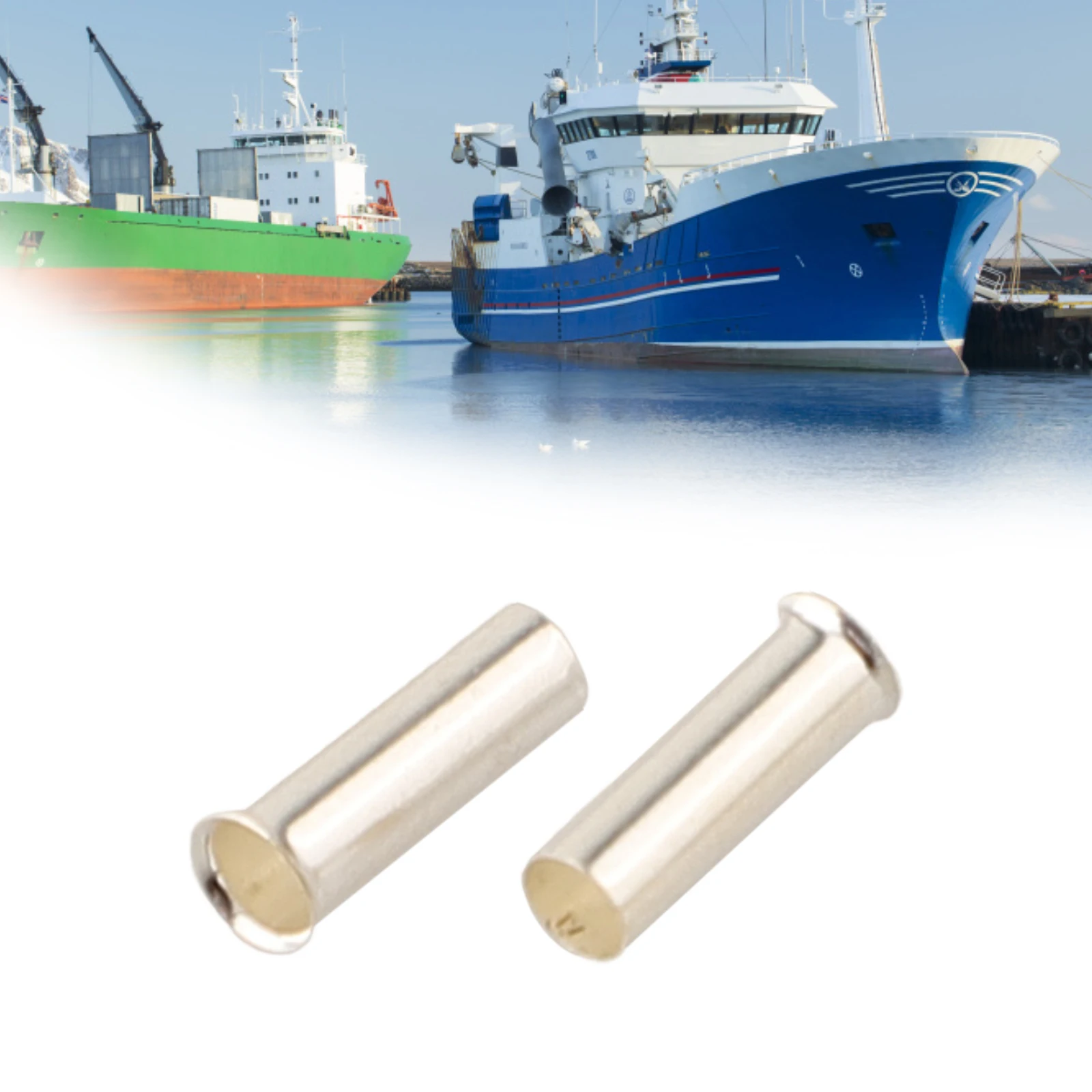 Professional grade Wire Termination 1900pcs Non Insulated Electrical Crimp Cord Wire End Terminal Ferrules 5 Models