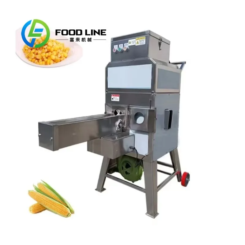 Factory Price Sweet Corn Processing Threshing Shelling Machine