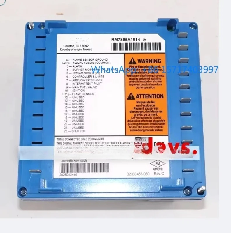 100% original controller on/off main control intermittent pilot EC7895A1010 with pre blowing