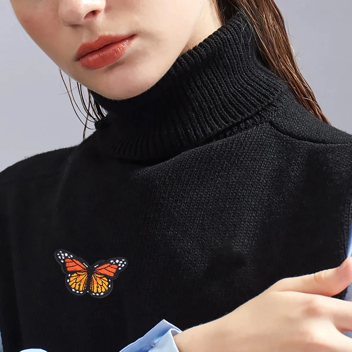 

20Pcs Butterflies Embroidery Patches DIY Cloth Appliques Stickers for Clothing Bags Hats Backpack Decoration Trendy Colorful