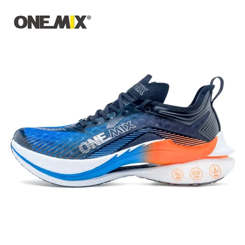 ONEMIX 2024 Pace Beam Marathon Scarpe Da Corsa Per Uomo Antiscivolo Ultra-light Rebound Athletic Carbon Plate Scarpe Sportive