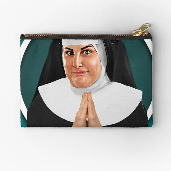 

Кармашки на молнии Sister Act для мужчин и женщин, нижнее белье для монет, косметики, карманы для денег, ключей, носков, бумажник для хранения, чистые маленькие трусики