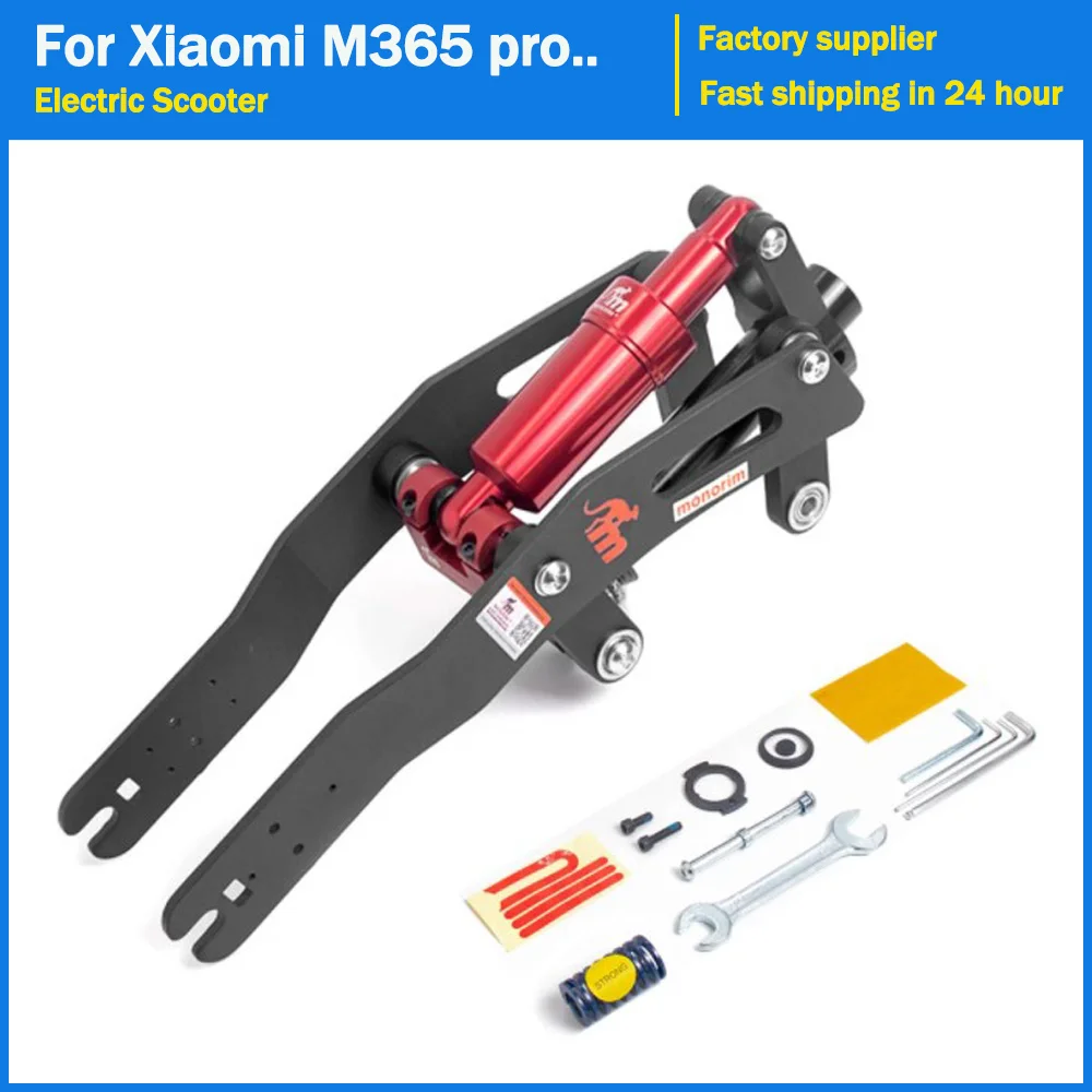 

Monorim M1 Front Suspension Kit V4.0 Front Tube Shock Absorption Part for Xiaomi Electric Scooter M365 1S Pro Pro2 Essential Mi3